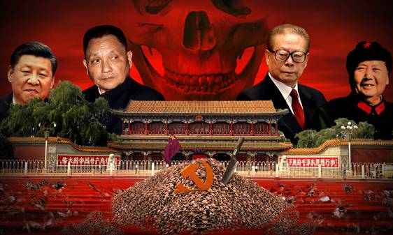 Những tội c m ĐCSTQ đ gy ra nhiều khng đếm xuể, v đng bị tiu diệt.