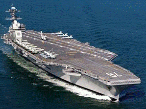Hng khng mẫu hạm Mỹ USS Gerald R. Ford (usnavy.com)