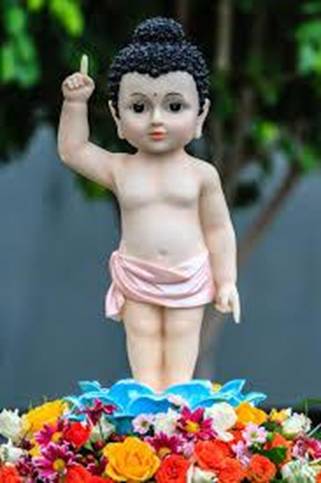 Image result for hinh phat thich ca sinh ra o lam ty Ni